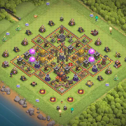 TH10 farming loot base layout #173