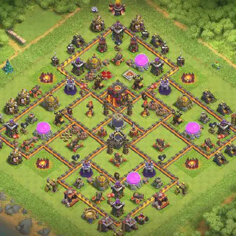 TH10 farming loot base layout #193