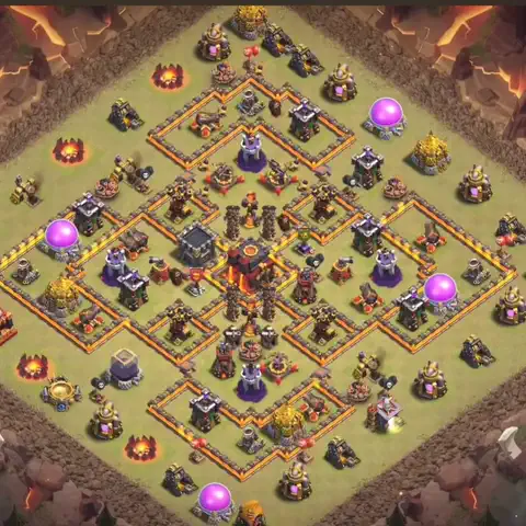TH10 farming loot base layout #198