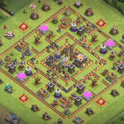 TH11 farming loot base layout #001