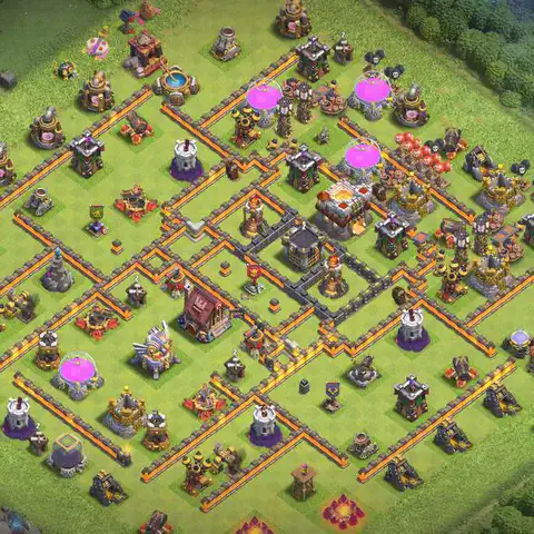 TH11 farming loot base layout #002
