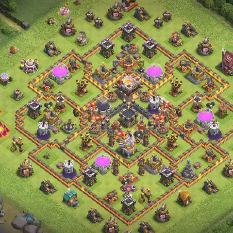 TH11 farming loot base layout #003