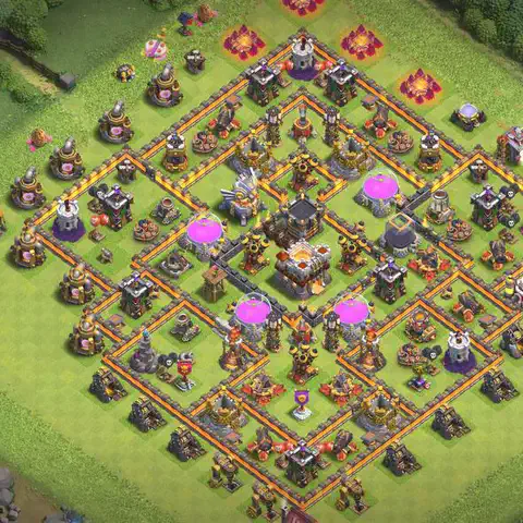 TH11 farming loot base layout #004