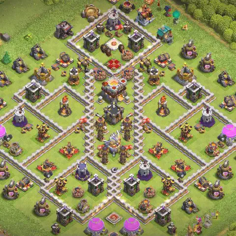 TH11 farming loot base layout #019