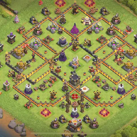 TH11 farming loot base layout #044