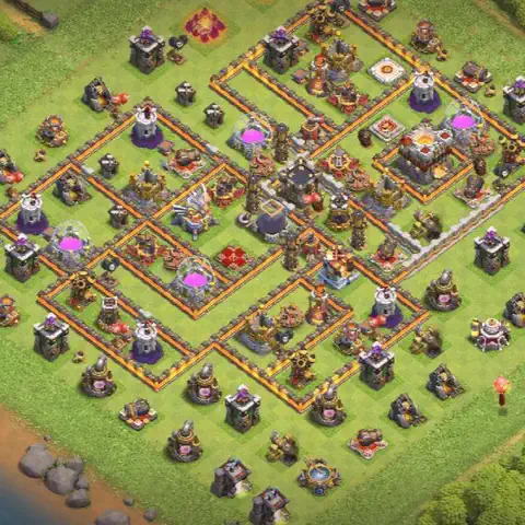 TH11 farming loot base layout #078