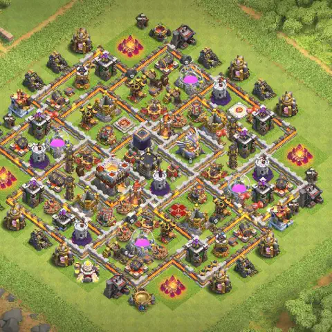 TH11 farming loot base layout #085