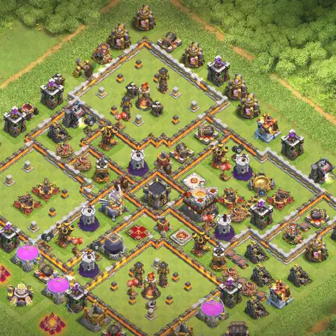 TH11 farming loot base layout #092