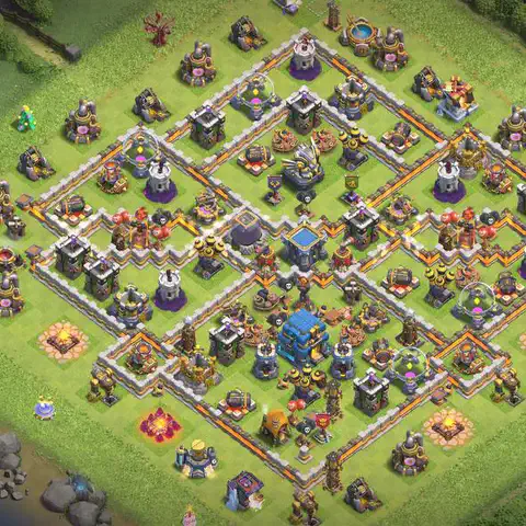 TH12 farming loot base layout #101