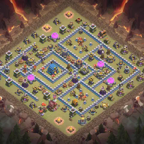 TH12 farming loot base layout #139