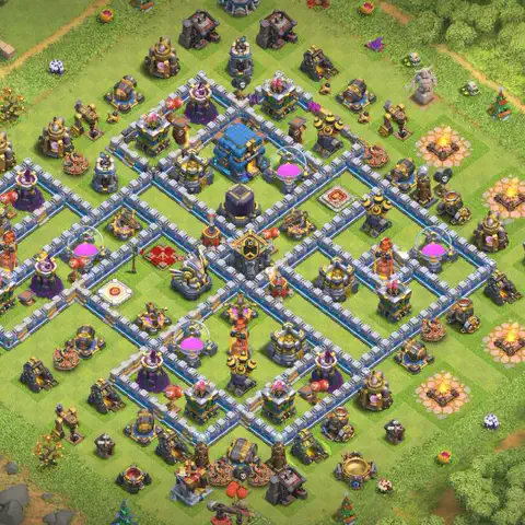 TH12 farming loot base layout #243