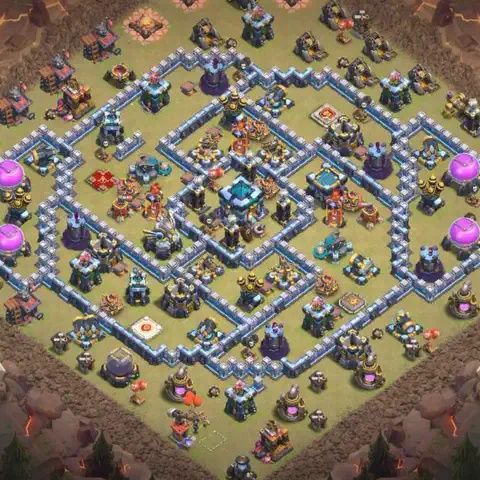 TH13 farming loot base layout #090