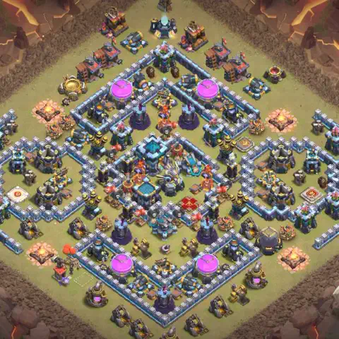 TH13 farming loot base layout #091
