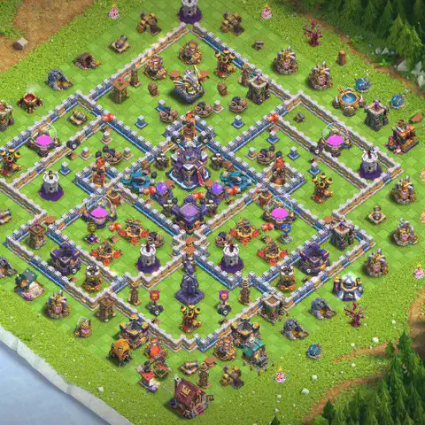 TH15 farming loot base layout #002