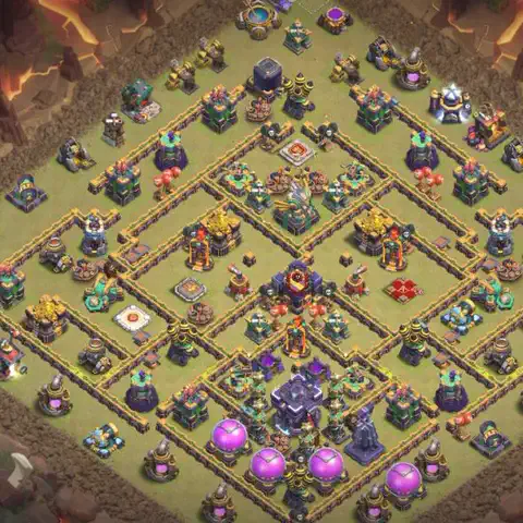 TH15 anti root rider war defense base layout #093