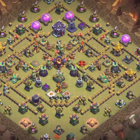 TH15 anti hydra war defense base layout #096