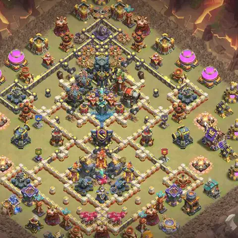 TH17 anti e-drag cwl war base layout #193