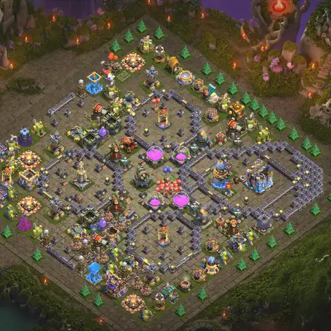 TH18 anti air hybrid base layout #120