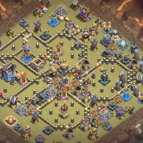 TH18 farming loot base layout #022