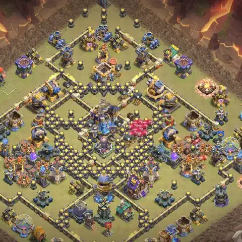 TH18 farming loot base layout #023