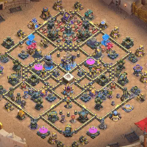 TH18 anti root rider cwl war base layout #109